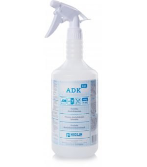 Alkoholinė dezinfekavimo priemonė paviršiams ADK-611, 1 l
