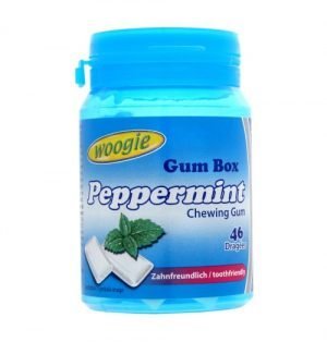 Kramtomoji guma WOOGIE PEPPERMINT, 64,4 g