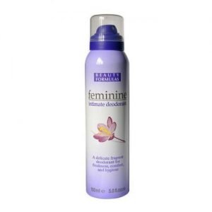 Intymios higienos dezodorantas BEAUTY FORMULAS FEMININE, 150 ml