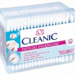 Higieniniai pagaliukai CLEANIC 200 vnt. dėžutėje