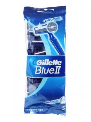 Vienkartiniai skustuvai GILLETE BLUE II, 5 vnt.