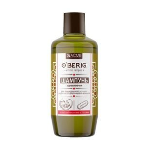 Atkuriamasis plaukų aliejus-šampūnas O'BERIG, 500 ml