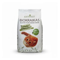 Augalinės kilmės kačių kraikas KITTOILET, 3,5 kg