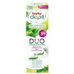 Depiliuojamasis kremas BYLY DEPIL DUO DOUBLE ACTION, 130 ml – SvarosPrekes.lt