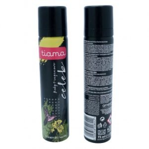 Moteriškas purškiamasis dezodorantas TIAMA CELEB, 75 ml