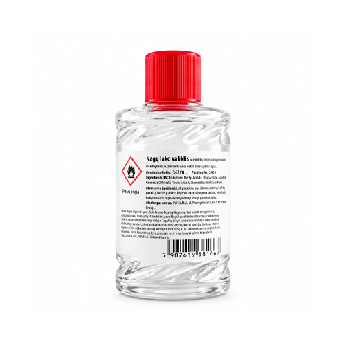 Nagų lako valiklis, 50 ml