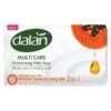Tualetinis muilas DALAN MULTI CARE RAINBOW PAPAYA & CARING MILK 2 IN 1, 150 g – SvarosPrekes.lt