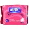 Higieniniai paketai ULTREX ULTRA SLIM, 10 vnt. – SvarosPrekes.lt