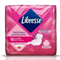 Higieniniai paketai LIBRESSE INVISIBLE NORMAL, 10 vnt.