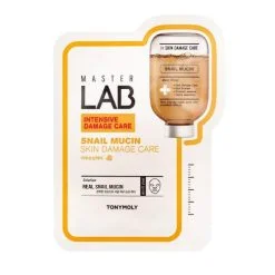 Lakštinė veido kaukė su sraigių mucinu TONYMOLY MASTER LAB – SvarosPrekes.lt