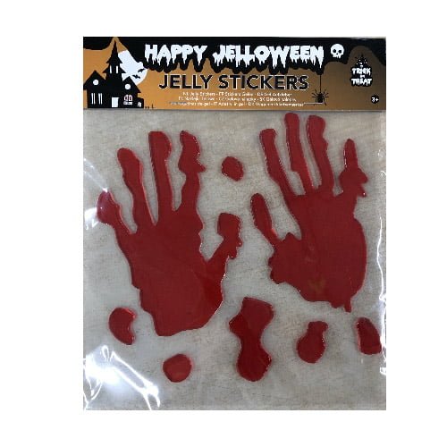 Geliniai lipdukai HAPPY HALLOWEEN, 1 vnt.
