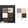 Antakių formavimo rinkinys REVERS EYEBROW SET PROFESSIONAL STYLIST, 4,5 g, Nr. 04 – SvarosPrekes.lt