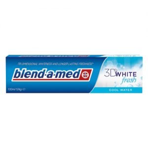 Dantų pasta BLAND-A-MED 3D WHITE FRESH COOL WATER, 100 ml