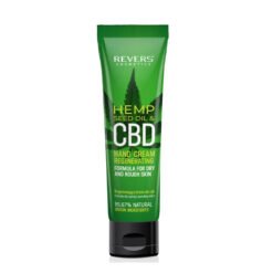 Regeneruojamasis rankų kremas su natūralios kilmės kanapių aliejumi REVERS HEMP SEED, 100 ml