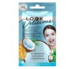 Drėkinamoji veido kaukė EVELINE COSMETICS LOOK DELICIOUS COCONUT & MANGO, 10 ml – SvarosPrekes.lt