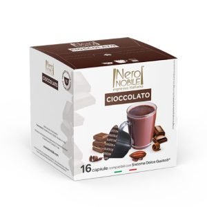 Tirpus šokolado skonio gėrimas NERO NOBILE, 16 kaps.