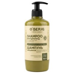 Stiprinamasis plaukų molis-šampūnas O'BERIG, 500 ml