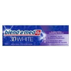 Dantų pasta BLEND-A-MED 3D WHITE CLASSIC FRESH, 75 ml