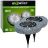 LED lauko šviestuvas EZ SOLAR GROUND SPOTLIGHT, 8 h, 2 vnt. – SvarosPrekes.lt