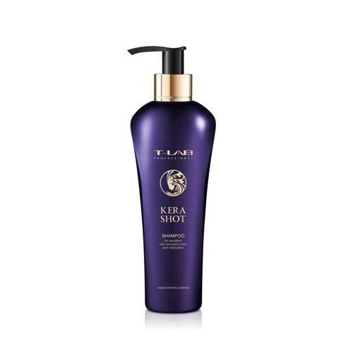 Šampūnas plaukų atstatymui ir atgaivinimui T-LAB Professional KERA SHOT Shampoo 750ml – SvarosPrekes.lt