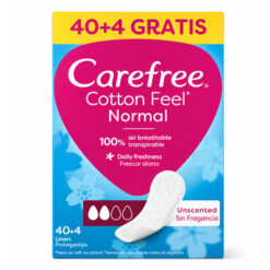 Alternative view of Higieniniai įklotai CAREFREE COTTON FEEL NORMAL, 44 vnt.