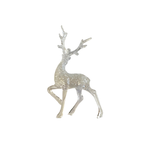 Pakabinama Kalėdinė dekoracija elnias MERRY CHRISTMAS, Ø18 cm