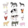 Gyvūnų figūrėlės ON THE FARM, 6 vnt. – SvarosPrekes.lt