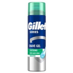 Skutimosi želė GILLETTE ALOE VERA SENSITIVE, 200 ml