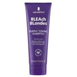 Tonuojantis plaukų šampūnas LEE STAFFORD BLEACH BLONDES PURPLE, 250 ml