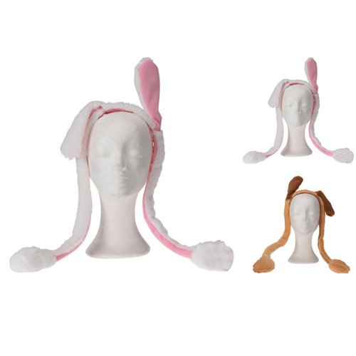 Pliušinis lankelis su judančiomis ausimis – SvarosPrekes.lt