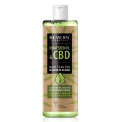 Plaukų šampūnas REVERS HEMP SEED & CBD, 400 ml