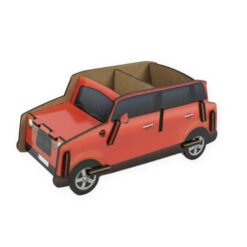 Medinė pieštukinė mašina UNITED OFFICE, 10x22x10 cm – SvarosPrekes.lt