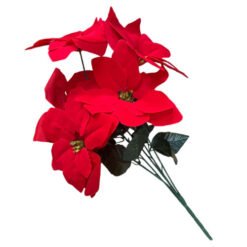 Dirbtinė gėlė Puansetija, 47 cm – SvarosPrekes.lt