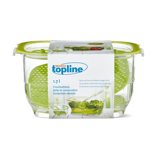 Maisto laikymo dėžutė MIGROS TOPLINE, 1,7 l – SvarosPrekes.lt