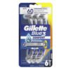 Vienkartiniai skustuvai GILLETTE BLUE 3 COMFORT, 6 vnt. – SvarosPrekes.lt