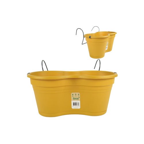 Pakabinamas vazonas FLORUS, 37 cm – SvarosPrekes.lt