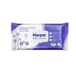 Drėgnos-servetėlės-suaugusiems-HARPER-CARE-BY-CLEANIC-XXL,-60-vnt.