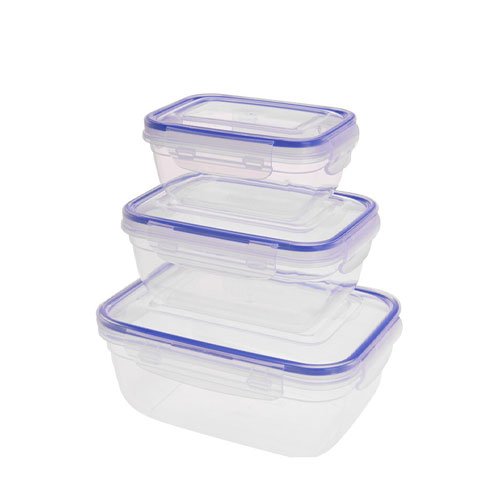 Maisto dėžučių rinkinys EH AIR TIGHT, 3 vnt. – SvarosPrekes.lt