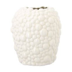 Vaza-BLOKKER,-22,5x22,5x25-cm baltos spalvos