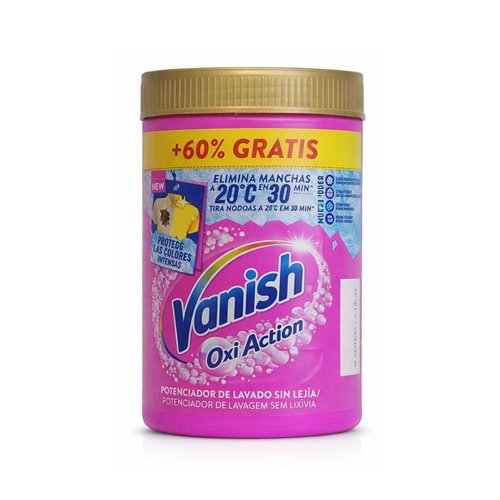 Dėmių valiklis spalvotiems audiniams VANISH OXI ACTION, 650 g