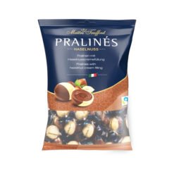 Šokoladiniai saldainiai su lazdynų riešutų kremo įdaru MAITRE TRUFFOUT PRALINÉS