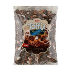 Minkšti saldainiai su kavos užpildu ELVAN TOFFIX, 1 kg
