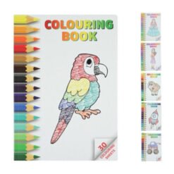 Spalvinimo knygelė COLOURING BOOK, 30 psl.