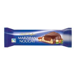Šokoladinis batonėlis su marcipanu ir lazdyno riešutų nuga MAITRE TRUFFOUT MARZIPAN NOUGAT, 75 g