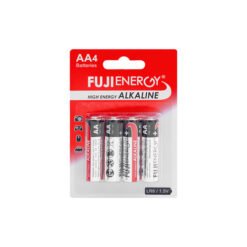 Maitinimo elementai FUJI ENERGY, AA, 1,5 V, 4 vnt.