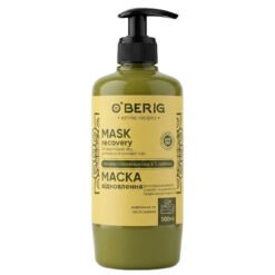 Atkuriamasis plaukų aliejus-kaukė O'BERIG, 500 ml