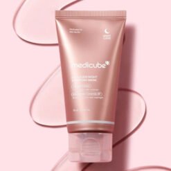 Alternative view of Naktinė veido kaukė MEDICUBE COLLAGEN NIGHT WRAPPING MASK, 75 ml