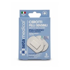 Pleistrai SETAMEDICAL SENSITIVE, 7,5x5 cm, 5 vnt.