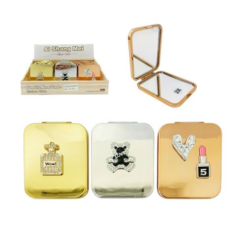 Atlenkiamas veidrodėlis CLASSICS FASHION, 8x6,5 cm