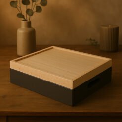 Alternative view of Daiktadėžė su kompiuterio padėklu GUSTA, 42x32x12 cm